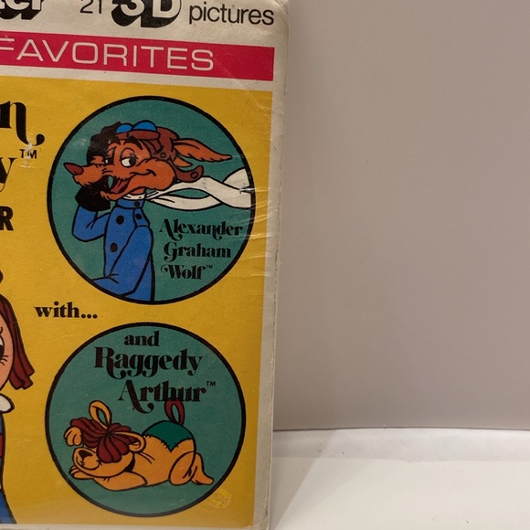 Vintage 1980’ View-Master, Raggedy Ann & Andy in the Kidnap Kaper - Picture 4 of 8